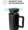 Beige 1200ml Stainless Steel Double Insulated Leak Proof Coffee Tumbler with Lid & Straw