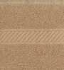 Beige Solid 400 GSM Cotton Hand Towels (Set of 4)