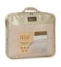 Beige 50% COTTON, 50% POLYESTER Solid 90 GSM King Bed Comforter