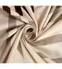 Beige Abstract 144 TC Cotton Single Bed Sheet Bedsheet 1 Pillow Prime Collection