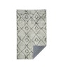 Beige Abstract 3 ft x 5 ft Machine Made Carpet