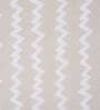 Beige Abstract 300 TC Cotton Fitted Single Bedsheet with 1 Pillow Cover