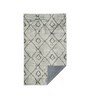 Beige Geometric 4 Ft X 6 Ft Machine Made Carpet