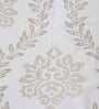 Beige Abstract 400 TC 100% Cotton King Bedsheet with 2 Pillow Covers