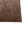 Beige Abstract Nylon 6 ft X 9 ft Hand Woven Carpet