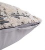 Beige Wool Tufted Abstract 18x18 inches Cushion Cover (2Pc)