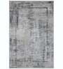 Beige Abstract Polypropylene 6 ft x 9 ft Machine Made Carpet