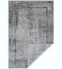 Beige Abstract Polypropylene 6 ft x 9 ft Machine Made Carpet