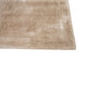 Beige Abstract Viscose 4 ft X 6 ft Hand Tufted Rectangle Carpet