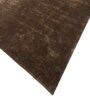 Beige Abstract Viscose 5 ft X 8 ft Hand Tufted Rectangle Carpet