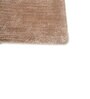 Beige Abstract Viscose 5 ft X 8 ft Hand Tufted Rectangle Carpet