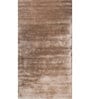 Beige Abstract Viscose 5 ft X 8 ft Hand Tufted Rectangle Carpet