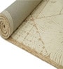 Beige Abstract Wool Hand Tufted Carpet