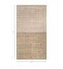 Beige Abstract Wool 6 ft X 9 ft Hand Woven Carpet