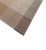 Beige Abstract Wool 6 ft X 9 ft Hand Woven Carpet