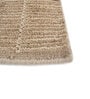 Beige Abstract Wool 6 ft X 9 ft Hand Woven Carpet