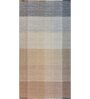 Beige Abstract Wool 6 ft X 9 ft Hand Woven Carpet