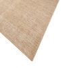 Beige Abstract Wool 6 ft X 9 ft Hand Woven Carpet