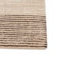 Beige Abstract Wool and Viscose 4 ft X 6 ft Hand Tufted Carpet