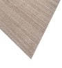 Beige Abstract Wool and Viscose 6 ft X 9 ft Hand Woven Carpet