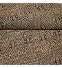 Beige and Black Saransk Geometric Jute 5ft x 8ft Hand Woven Carpet