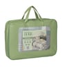 Beige and Grey 100% COTTON Solid 105 GSM Double Bed Comforter