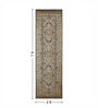 Beige and Grey Persian 2x7 Feet Machine Made Runner