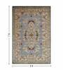 Beige and Grey Persian 5x7 Feet Machine Made Carpet