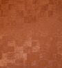 Beige and Rust Polyester Geometric 16x16 inches Cushion Cover Set of 5
