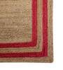 Multicolor Striped Jute 3 ft x 5 ft Hand Woven Carpet