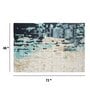 Buy Beige Art Silk Abstract 4 x 6 Feet Hand Tufted Carpet