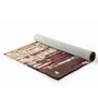 Buy Beige Art Silk Abstract 5 x 7 Feet Hand Tufted Carpet