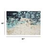 Buy Beige Art Silk Abstract 5 x 7 Feet Hand Tufted Carpet