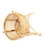 Beige Assam Cane Round Planter Stand