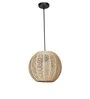 Midway Beige Cane Hanging Light