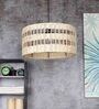 Zeal Beige Cane Hanging Light