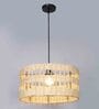 Zeal Beige Cane Hanging Light