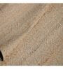 Beige Astrakhan Geometric Jute and Wool 5ft x 8ft Hand Woven Carpet