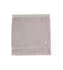 Beige Bamboo Cotton Solid 650 GSM Face Towel Set (4Pc)