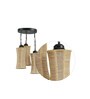 Natural Bamboo Hanging Light