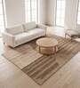 Beige Abstract Woolen 72 x 108 Inches Hand Tufted Rug Beige Abstract Woolen 72 x 108 Inches Hand Tufted Rug
