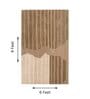 Beige Abstract Woolen 72 x 108 Inches Hand Tufted Rug Beige Abstract Woolen 72 x 108 Inches Hand Tufted Rug