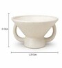 Beige Brun Urli Bowl for Floating Candles & Flowers Elegant Centerpiece