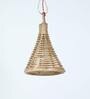 Yuka Kacey Beige Cane Hanging Light