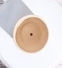 Beige Ceramic Desk Pot