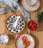 Beige Ceramic Japanese Dinner Set with 4 Bowls, 2 Plates, 4 Spoons and 4 Chopsticks (Pack of 14) Beige Ceramic Japanese Dinner Set with 4 Bowls, 2 Plates, 4 Spoons and 4 Chopsticks (Pack of 14)