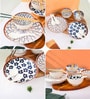 Beige Ceramic Japanese Dinner Set with 4 Bowls, 2 Plates, 4 Spoons and 4 Chopsticks (Pack of 14) Beige Ceramic Japanese Dinner Set with 4 Bowls, 2 Plates, 4 Spoons and 4 Chopsticks (Pack of 14)