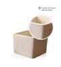 Beige Ceramic Square Planters