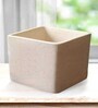 Beige Ceramic Square Planters