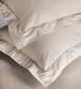 Beige Check 200 TC Cotton King Size Bed Sheet with 2 Pillow Covers 24 Collection